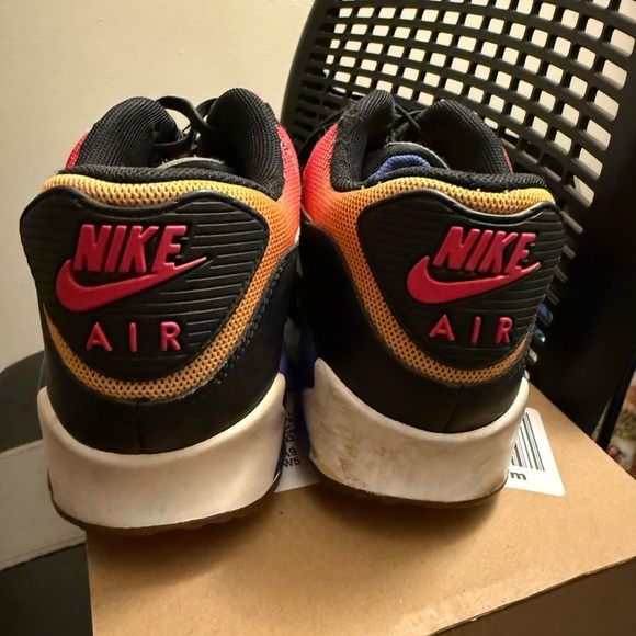 Rare Nike Air Max 90 SD Gradient Black Persian Violet Men's Sneakers, Size 9.5 - Picture 5 of 9